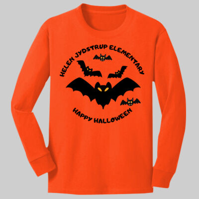 Youth Long Sleeve Shirt - Fall Holidays - Bats Thumbnail