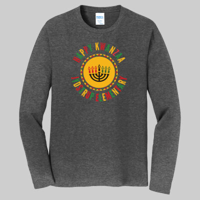 Adult Long Sleeve Shirt - Winter - Kwanzaa  Thumbnail