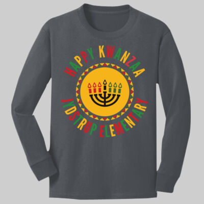 Youth Long Sleeve Shirt - Winter - Kwanzaa  Thumbnail