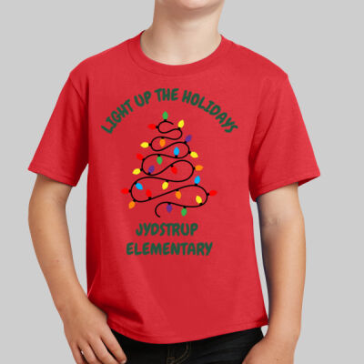  Youth T-Shirt - Winter - Light Up Green Thumbnail