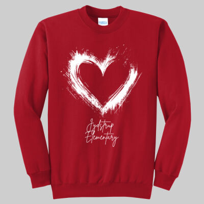 Adult Crewneck - Spring - Valentine's Heart Thumbnail
