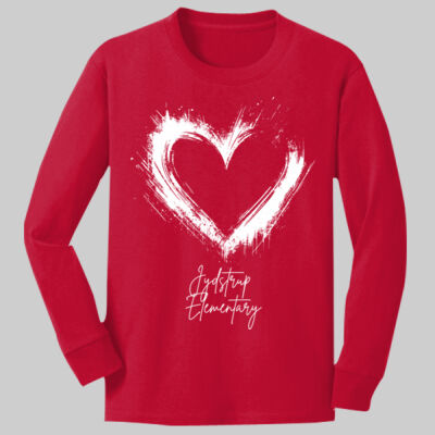 Youth Long Sleeve Shirt - Spring - Valentine's Heart Thumbnail