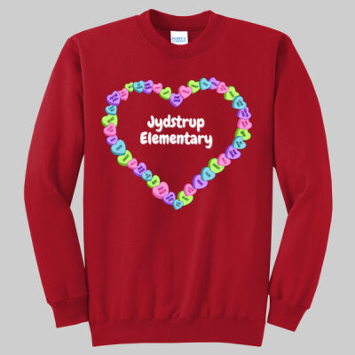 Adult Crewneck - Spring - Candy Hearts Thumbnail