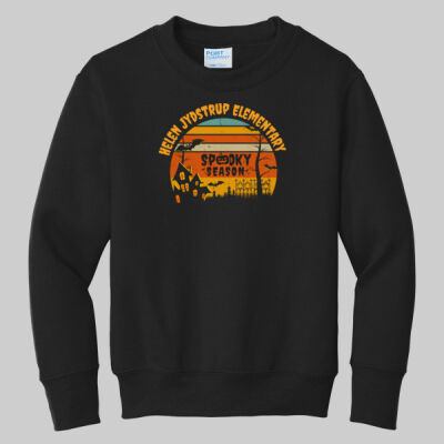 Youth Crewneck - Fall Holidays - Haunted House Thumbnail
